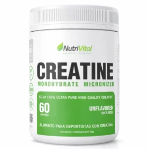 Creatina Monohidratada 300 g Sin Sabor